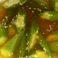 ぽん☆ちょこ's cooksnap of when they made オクラのごま和え＊だしが効いてます.