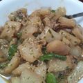 ★白峰★'s cooksnap of when they made 簡単で食べやすい〜、あけびの皮の味噌炒め.
