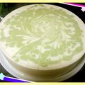 緋色真祐's cooksnap of when they made 手土産に♪抹茶マーブルレアチーズケーキ.