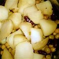 ホワイトリカちゃん's cooksnap of when they made 豆とじゃがいもの煮物.
