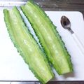 まっちー食堂's cooksnap of when they made 苦くない！ゴーヤの下処理〜自己流〜.