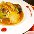 苺♡ストロベリー's cooksnap of when they made 母の味♡白菜の鯖缶煮^_^.