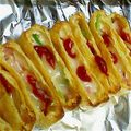 みぽぴぽ's cooksnap of when they made お弁当に油揚げ詰め焼♪ピザ風ver..