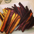 kzfm's cooksnap of when they made さつまいも素揚げとはちみつマヨソース.