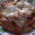 てこくち's cooksnap of when they made 新じゃがと新たまねぎのにんにく炒め.