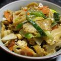 るる子's cooksnap of when they made 超ヘルシー♪簡単♬青じそマヨで根菜丼.
