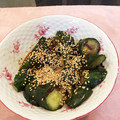 ☆しまゆう☆'s cooksnap of when they made 簡単！やみつききゅうり 居酒屋風.