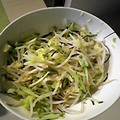 ようさんママ's cooksnap of when they made もやしときゅうりのナムル.
