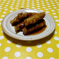 infinity84's cooksnap of when they made ✿やわらかごぼうの肉巻き✿甘辛～だよ♪.