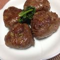 Leoぴー's cooksnap of when they made ご飯まで味染込む♪肉巻きおにぎり.
