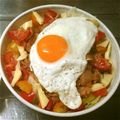ジョリミ's cooksnap of when they made 簡単！ロコモコ★タコライス風.