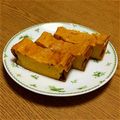 ぽめchan's cooksnap of when they made 素材の甘み☆濃厚かぼちゃプリンケーキ.