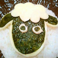 ネコフミ's cooksnap of when they made 幼稚園キャラ弁＊ひつじのショーン 簡単.