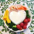 ぬいぐるみくまこ's cooksnap of when they made 簡単絶品♪おしゃれな冷製チーズフォンデュ.