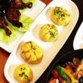 ☆hachii☆'s cooksnap of when they made 彩り玉子の茶巾絞り.