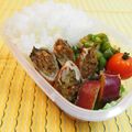 バカリャウ's cooksnap of when they made きんぴらごぼうで★肉しそ巻.