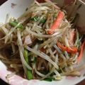 パフェうさこ's cooksnap of when they made 節約(^^)おつまみ♬白滝➕モヤシ炒め♬.