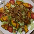 mancha's cooksnap of when they made 揚げ野菜のサラダ.