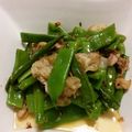 食いしん坊山ガール's cooksnap of when they made 豚バラとモロッコインゲンの炒めもの.