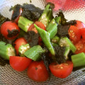 ※Kei's cooksnap of when they made トマトの韓国のり和え.