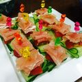 natumix's cooksnap of when they made チーズと生ハムのピンチョス。.