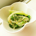 あやちん０８１６'s cooksnap of when they made ほうれん草ともやしの酒粕和え.