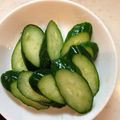 horseland's cooksnap of when they made 超簡単！1分以内で出来る、きゅうりの漬物.