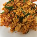 やんぐばあちゃん's cooksnap of when they made ニラ玉キムチ炒め.