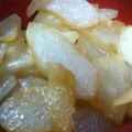 珍味佳肴's cooksnap of when they made 6分クッキング♡冬瓜のごま油炒め！.