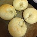 100akina's cooksnap of when they made 低温発酵の豆腐ベーグル.