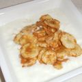 ＊まめゴマ＊'s cooksnap of when they made 黒蜜きなこバナナ☆ヨーグルト.