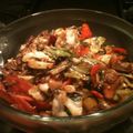 サクラメントの母's cooksnap of when they made キャベツと油揚げの中華味噌炒め.