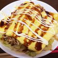 chiakihorn's cooksnap of when they made 簡単!!*素麺でオムソバ*.