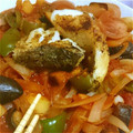あーかーいーりんごに's cooksnap of when they made たらのムニエルトマトソースがけ.