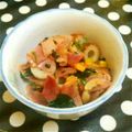 みか吉。's cooksnap of when they made ん～いい香り☆ベーコンちくわのバタポン☆.