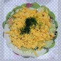 eri∞i's cooksnap of when they made キャベツとシーチキン炒めon卵.