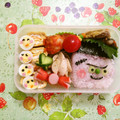 komutatata's cooksnap of when they made キャラ弁に☆うずら卵で簡単ひよこ♪.