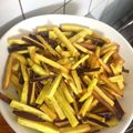 ちるさ's cooksnap of when they made カリ＆カリ　さつまいもスティック.