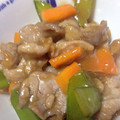 mmmm123's cooksnap of when they made 豚肉とさやえんどうの黒酢炒め.