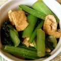 sorapapipu's cooksnap of when they made 小松菜と油揚げの炒め煮.
