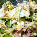 よりここじま's cooksnap of when they made 粒マスタードとウィンナーのポテサラ☆.