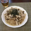 *:*:Moulin*Rouge:*:*'s cooksnap of when they made きのこと鶏肉の和風スパゲティ.