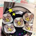 FRKママ's cooksnap of when they made くまちゃん♡飾り巻き寿司ロール.