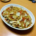 ritmo1215's cooksnap of when they made 上海焼きそば.