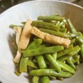 あいぱらりん's cooksnap of when they made モロッコインゲンと油揚げの煮物.