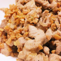 あすーすー's cooksnap of when they made 豚ネギ納豆炒め.