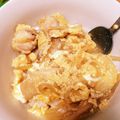 のぎゃみ's cooksnap of when they made めんつゆで親子丼♪.
