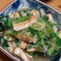 cafe-cafe's cooksnap of when they made 菜っ葉の炊いたん！小松菜のみぞれ煮よ♪.
