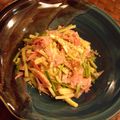maccoro's cooksnap of when they made 3分で簡単！キューリとハムの酢の物.