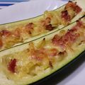 Akosua's cooksnap of when they made 簡単！ズッキーニのボート グラタン.